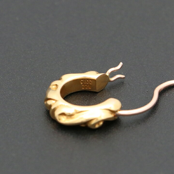 楽天市場】クロムハーツ【CHROMEHEARTS】【22K】TNY HOOP SCRL 