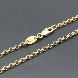 クロムハーツ 【CHROMEHEARTS】【保証書付】【22K】 ロールチェーン/24インチ/10.5g 【中古】111701/121077