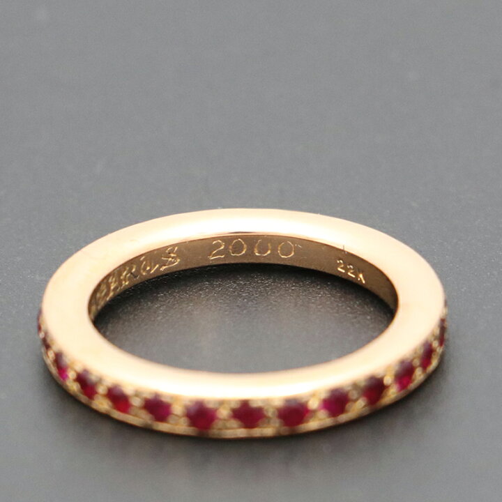 楽天市場】クロムハーツ【CHROMEHEARTS】【22K】【ルビー】 NTFLリング 