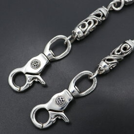 クロムハーツ【CHROMEHEARTS】【11リンク】ローラーウォレットチェーン/2クリップ【中古】14478