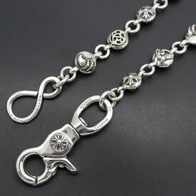クロムハーツ【CHROMEHEARTS】【ロング】【＃2】マルチボール/ウォレットチェーン/1クリップ/196.3g【中古】142864