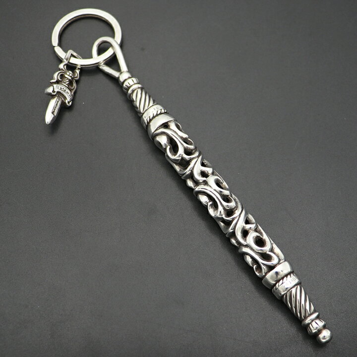 楽天市場】クロムハーツ【CHROMEHEARTS】【ラージ】ローラーキーリング 