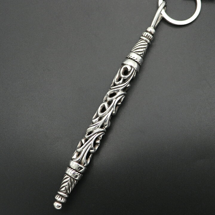 楽天市場】クロムハーツ【CHROMEHEARTS】【ラージ】ローラーキーリング 