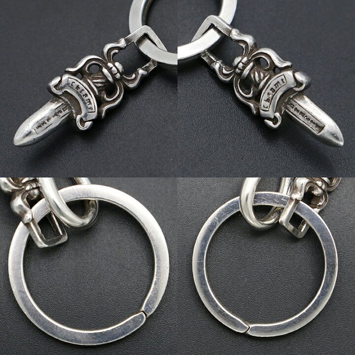楽天市場】クロムハーツ【CHROMEHEARTS】【ラージ】ローラーキーリング 