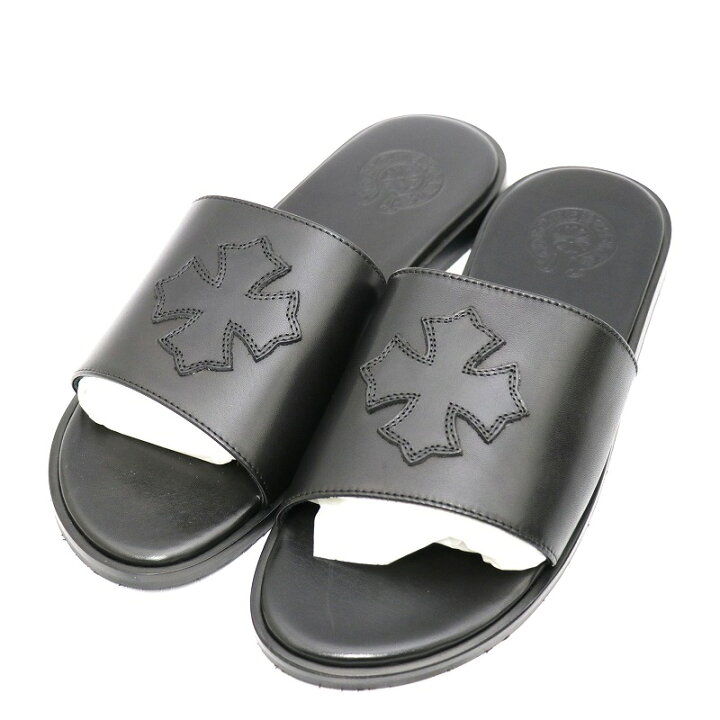 楽天市場】クロムハーツ【CHROMEHEARTS】SHOES CH SLIDE/レザー 