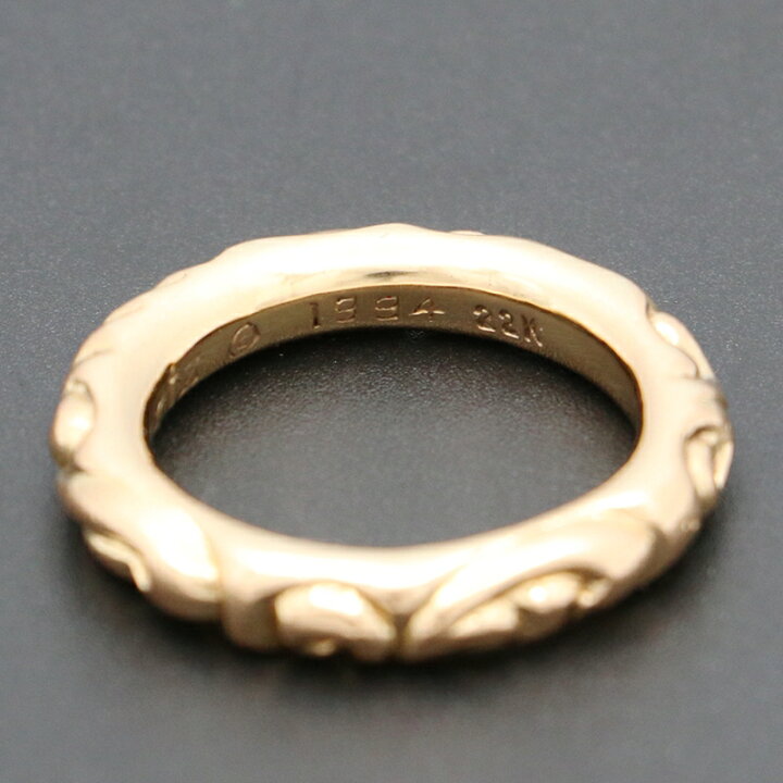 楽天市場】クロムハーツ【CHROMEHEARTS】【22K】スクロールバンド 
