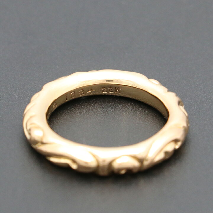 楽天市場】クロムハーツ【CHROMEHEARTS】【22K】スクロールバンド 