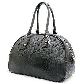 クロムハーツ【CHROMEHEARTS】【ミディアム】【現行型】ジムバッグ/セメタリークロスパッチ/ヘビーレザー【中古】