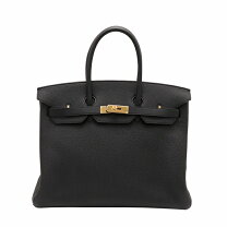 楽天市場】エルメス バーキン35 ブラック トゴ ゴールド金具（バッグ 
