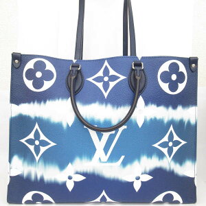 レディース【中古】ＬＯＵＩＳＶＵＩＴＴＯＮルイヴィトンオンザゴーＧＭエスカルＭ４５１２０ジャイアントモノグラムリバース２ＷＡＹハンドバッグ【楽ギフ_包装選択】