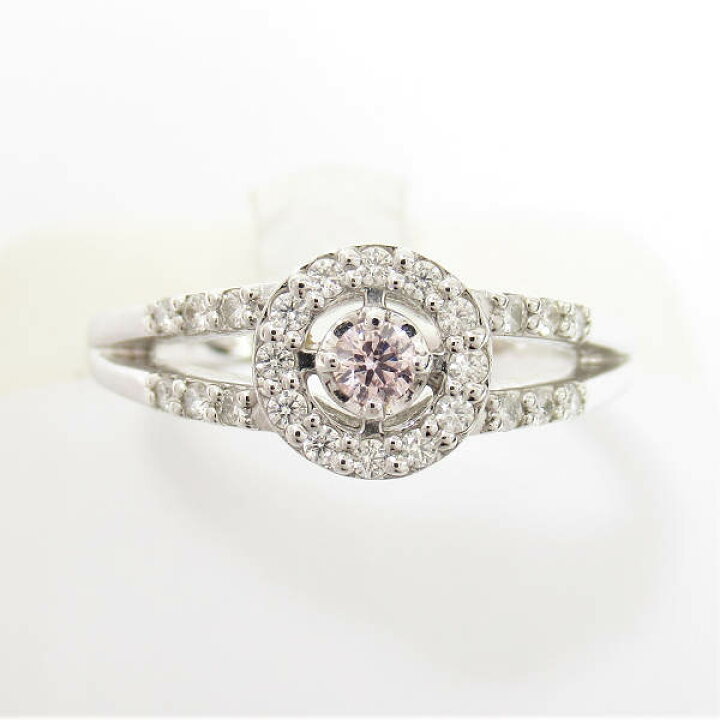 楽天市場】レディース【中古】 ピンクダイヤリング Pt900 D0 
