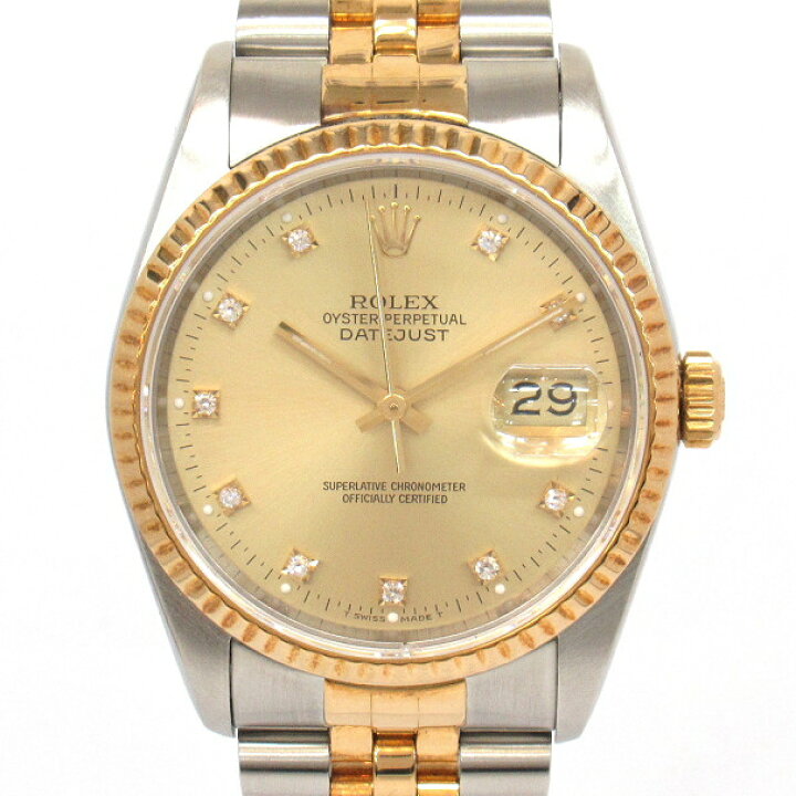 楽天市場】メンズ時計【中古】 ROLEX ロレックス デイトジャスト 