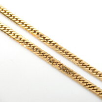 楽天市場】k18 喜平ネックレス 6面 ダブル 中古の通販