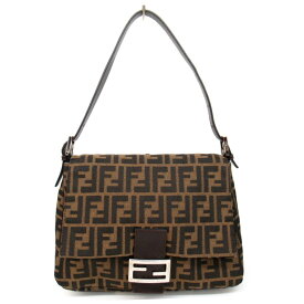 レディース【中古】　FENDI　フェンディ　マンマバケット　26325　ズッカ柄　ショルダーバッグ【楽ギフ_包装選択】