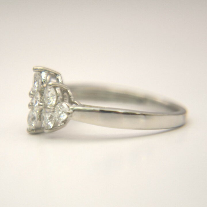 楽天市場】レディース【中古】 ダイヤリング Pt950 D1.0ct プラチナ 約  