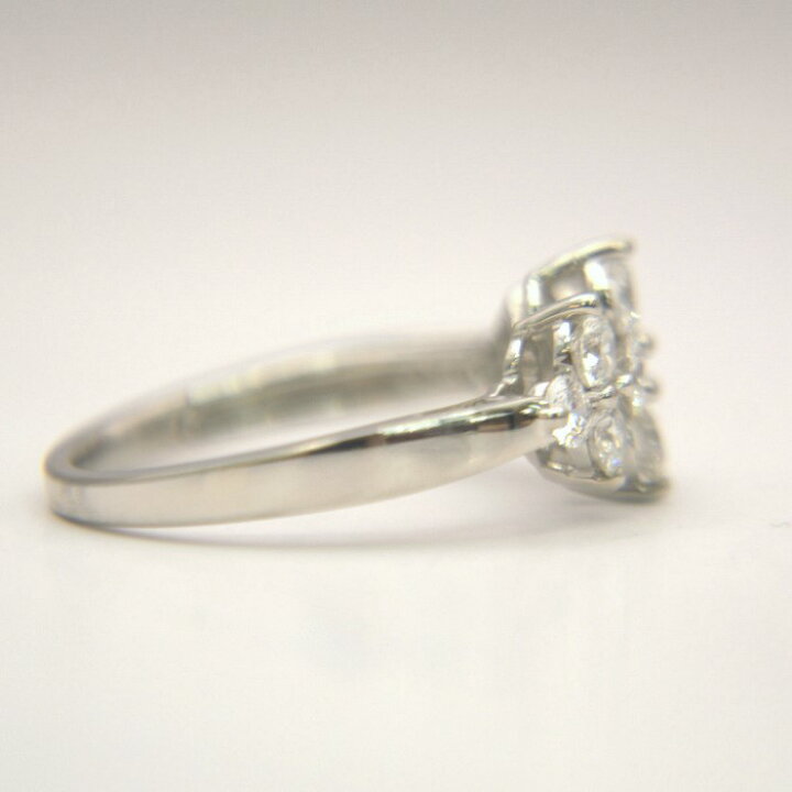 楽天市場】レディース【中古】 ダイヤリング Pt950 D1.0ct プラチナ 約  