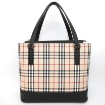 楽天市場】burberry バーバリー チェック トートバッグの通販