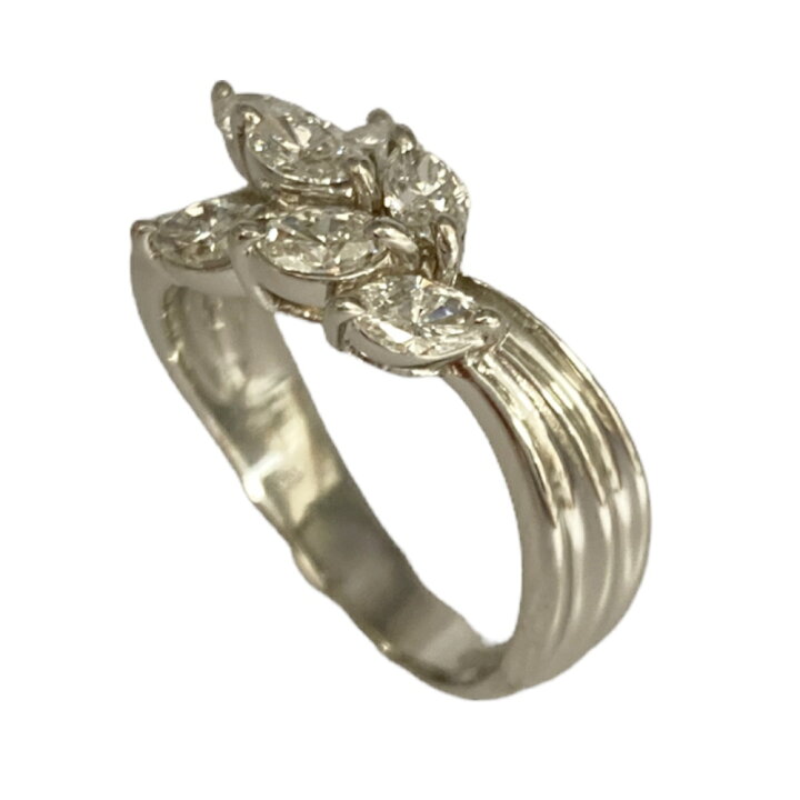 楽天市場】【中古】 Pt900 D0.78ct リング プラチナリング プラチナ 