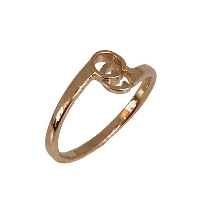 楽天市場】【中古】 GUCCI グッチ GGリング K18PG ピンクゴールド 約12 