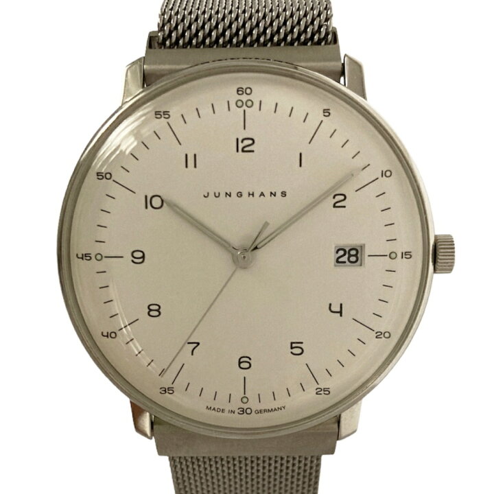 楽天市場】【中古】 JUNGHANS ユンハンス JH041446100 マックスビル  