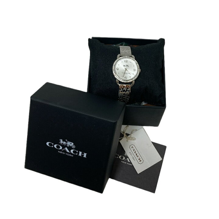 楽天市場】【中古】 COACH コーチ 14502353 デランシー クオーツ腕時計  
