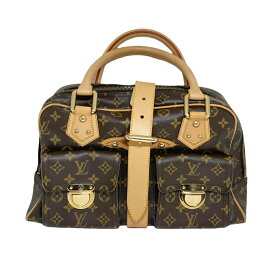 【中古】 LOUIS VUITTON ルイヴィトン M40025 マンハッタンGM ハンドバッグ ブランドバッグ モノグラム カバン 鞄 USED-AB 質屋 かんてい局加古川店 A22-1138 001