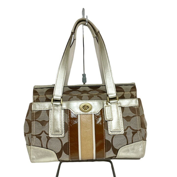 楽天市場】【中古】COACH コーチ 11620 シグネクチャーハンドバッグ 