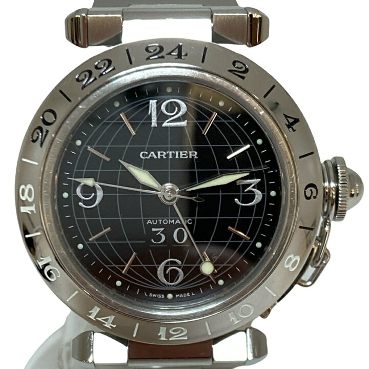 楽天市場】【中古】Cartier カルティエ W31049M7 パシャC メリディアン  