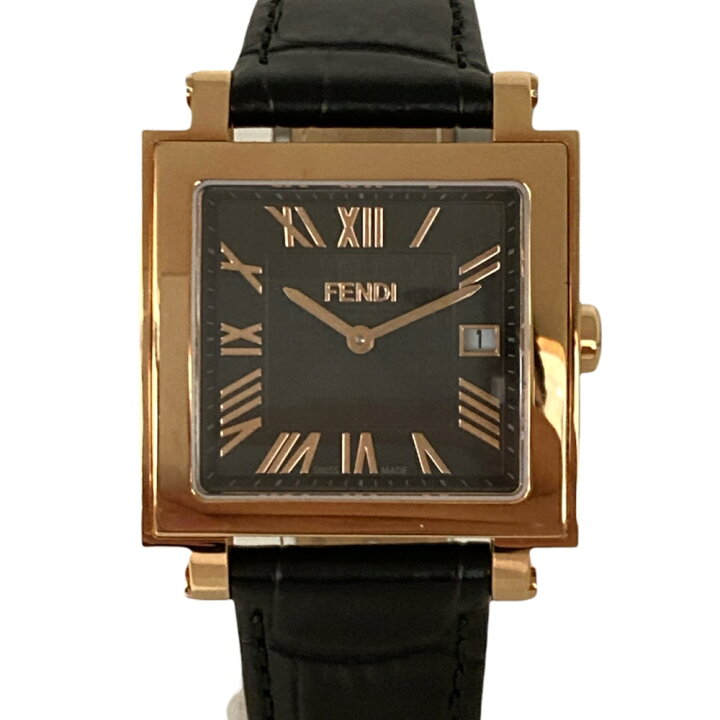 楽天市場】【中古】 FENDI フェンディ F604511011 クアドロ メン  