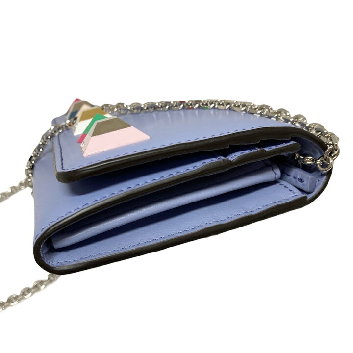 楽天市場】【中古】FENDI フェンディ チェーンウォレット カーフ 