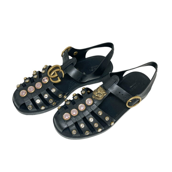 楽天市場】【中古】 GUCCI グッチ 525355 GGアニマル+クリスタル 