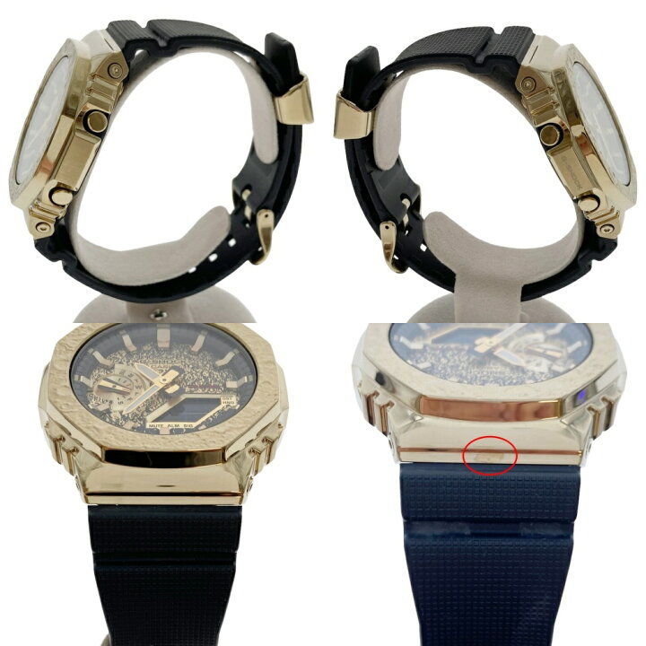楽天市場】【中古】CASIO カシオ G-SHOCK ジーショック 月面ゴールド  