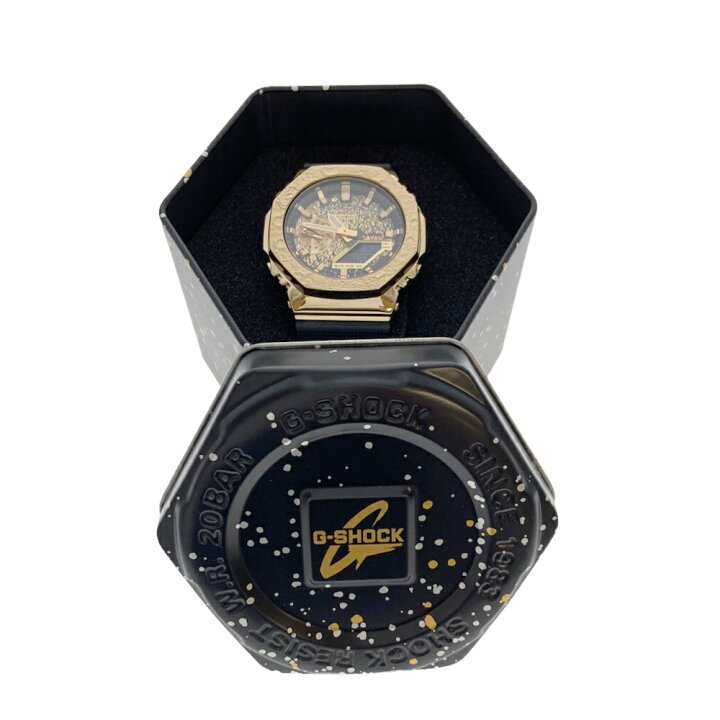 楽天市場】【中古】CASIO カシオ G-SHOCK ジーショック 月面ゴールド  