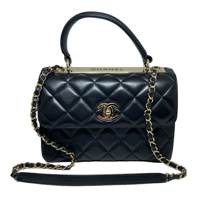 楽天市場】CHANEL【シャネル】A92236 トップハンドル フラップバッグ  