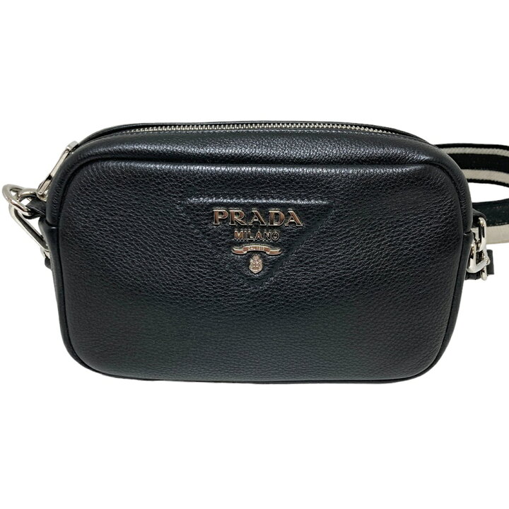 楽天市場】PRADA【プラダ】1BH192 レザーショルダーバッグ 鞄 かばん  