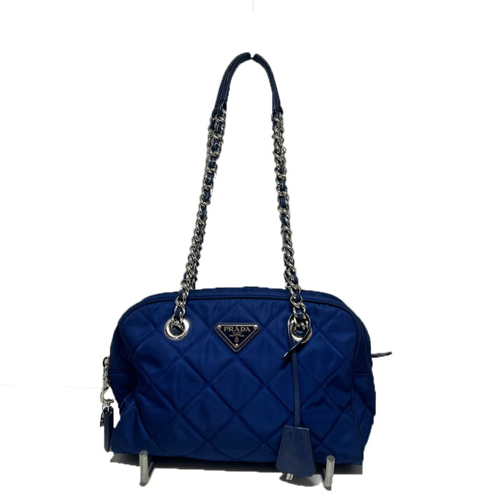 楽天市場】PRADA【プラダ】 1BB903 キルティング ナイロンバッグ 