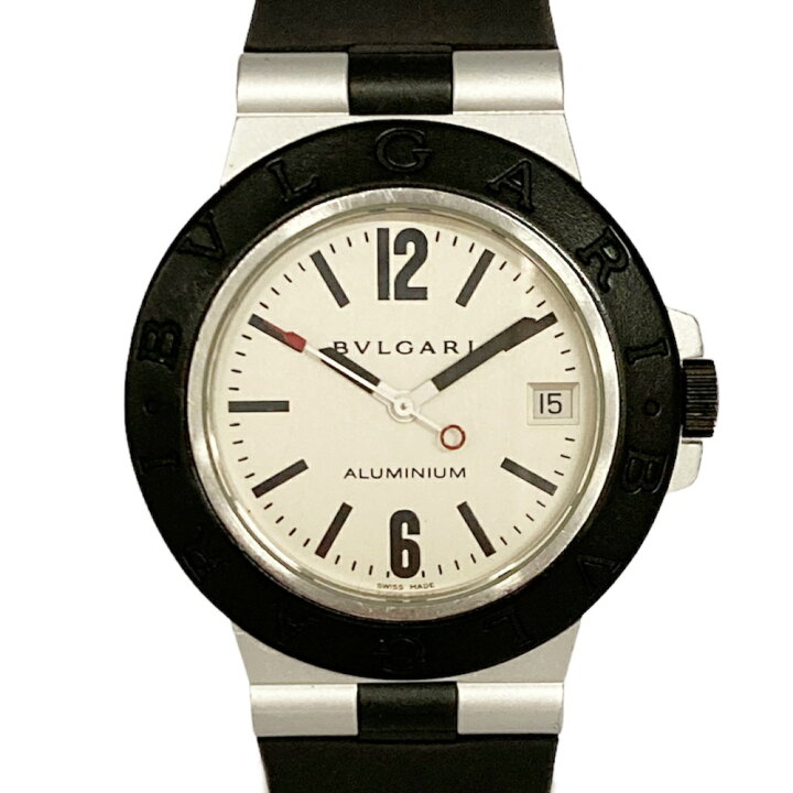 楽天市場】【中古】 BVLGARI ブルガリ AL38A アルミニウムデイト 