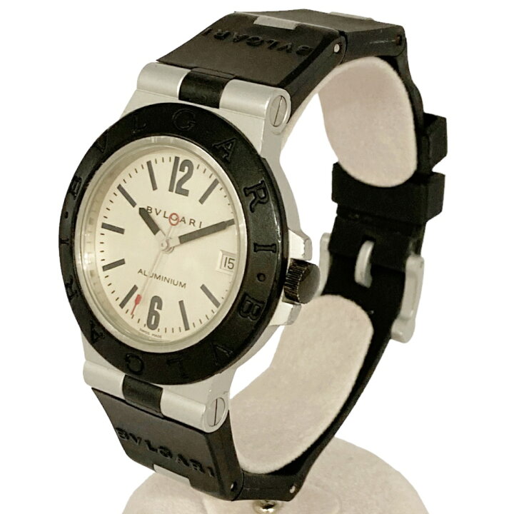 楽天市場】【中古】 BVLGARI ブルガリ AL38A アルミニウムデイト 