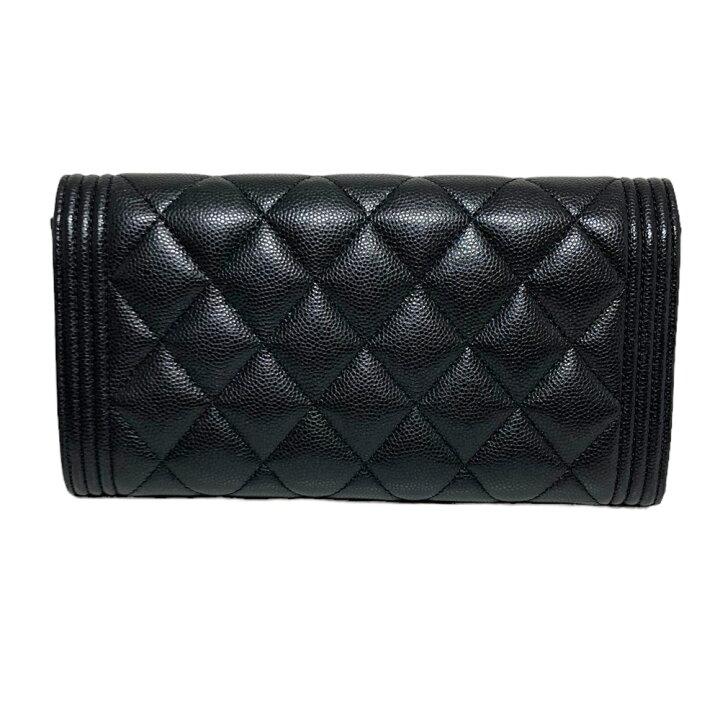 楽天市場】【中古】 CHANEL シャネル A80286 ボーイシャネル キャビア  