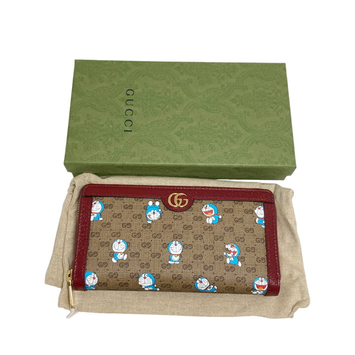 楽天市場】【中古】 GUCCI グッチ 647787 GUCCI×ドラえもん ラウンド 