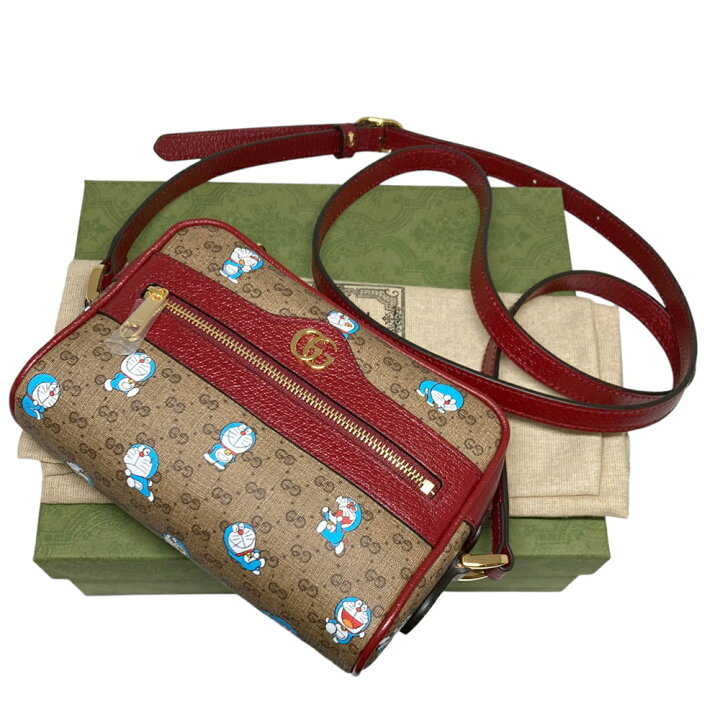 楽天市場】【中古】 GUCCI グッチ 647784 GUCCI×ドラえもん ショルダー 