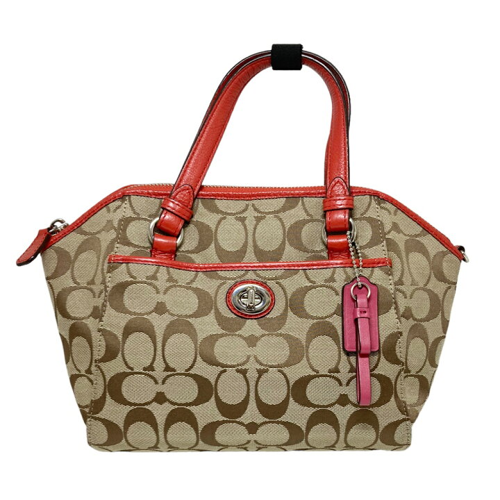 楽天市場】【中古】 COACH コーチ F31922 ターンロックミニ ショルダー 