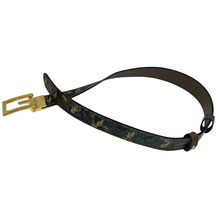 楽天市場】GUCCI【グッチ】パレス×グッチ GGスプリームベルト レザー 