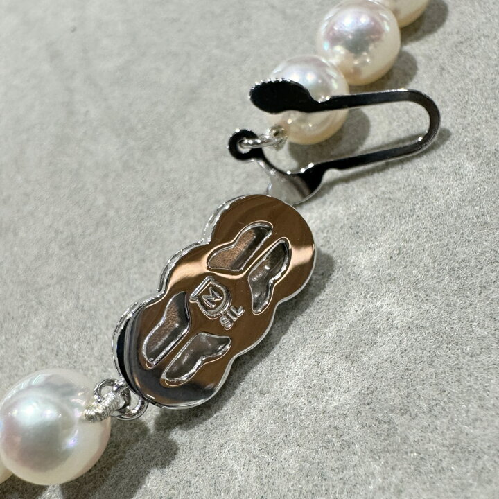 楽天市場】MIKIMOTO【ミキモト】パールネックレス 真珠7-7.5mm【中古 
