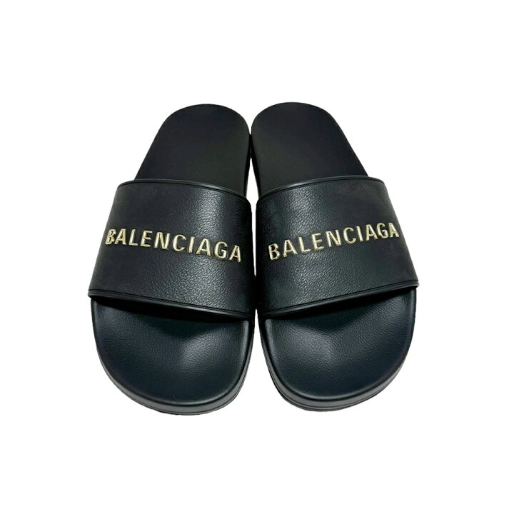 バレンシアガBALENCIAGAサンダルブラック黒27.5メンズ 