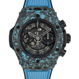 HUBLOT 【ウブロ】 421.QL.1110.RX.JPN ビッグ・バン ウニコ カーボンスカイブルー 日本限定100本 メンズウォッチ 腕時計 自動巻き 機械式時計 ラバーストラップ デイト表示 パワーリザーブ72時間 【中古】 USED-A 質屋 かんてい局 加古川店 A2502642 007