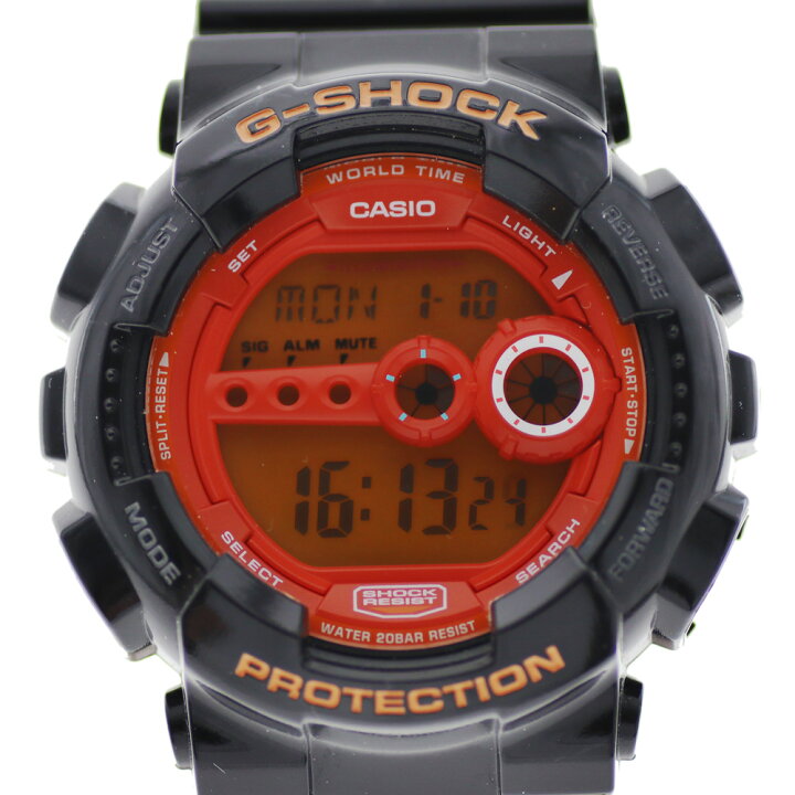 楽天市場】【中古】CASIO カシオ G-SHOCK GD-100HC デジタル時計 