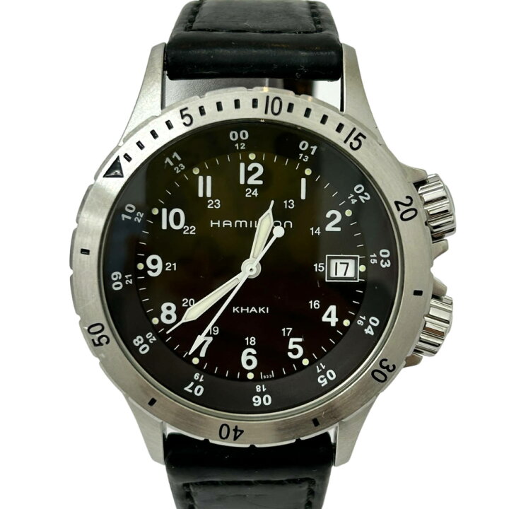 楽天市場】【中古】｜HAMILTON ハミルトン H744511 カーキフィールド 