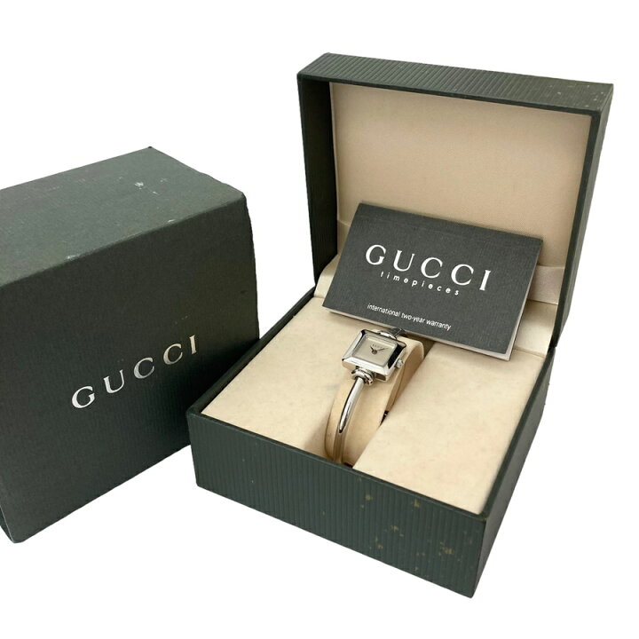 楽天市場】【中古】｜GUCCI グッチ 1900L バングルウォッチ 腕時計  