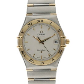 【中古】｜OMEGA オメガ 1312.30 コンステレーション ホワイト文字盤 クォーツ K18YG コンビ 腕時計